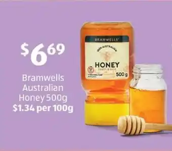 ALDI Bramwells Australian Honey offer