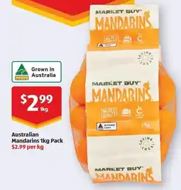 ALDI Australian Mandarins offer