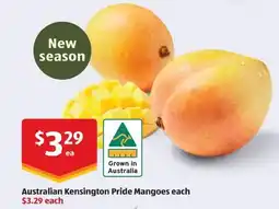 ALDI Australian Kensington Pride Mangoes offer