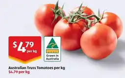 ALDI Australian Truss Tomatoes offer