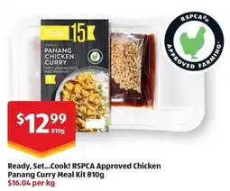 ALDI Approved Chicken Panang Curry Meal Kit offer