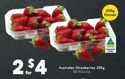 Drakes Australian Strawberries offer