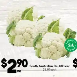 Drakes South Australian Cauliflower offer