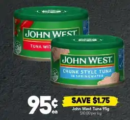 Drakes John West Tuna offer