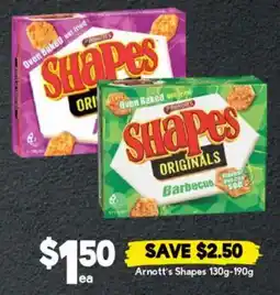 Drakes Arnott's Shapes offer