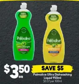 Drakes Palmolive Ultra Dishwashing Liquid offer