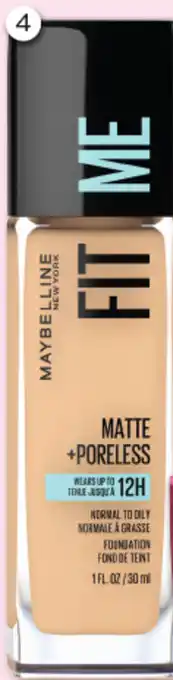 Good Price Pharmacy Maybelline Fit Me Matte + Poreless Foundation offer