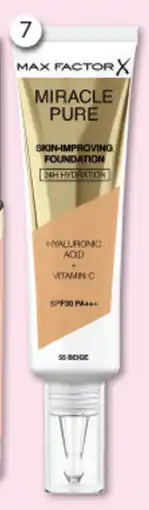 Good Price Pharmacy Max Factor Miracle Pure Skin Improving Foundation offer