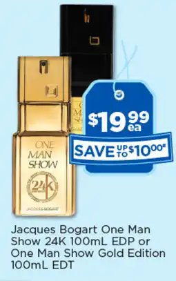 Good Price Pharmacy Jacques Bogart One Man Show 24K or One Man Show Gold Edition offer