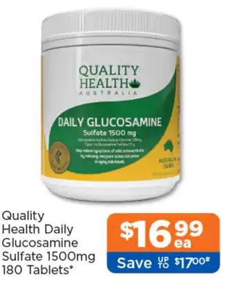 Good Price Pharmacy Quality Health Daily Glucosamine Sulfate offer