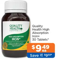 Good Price Pharmacy Quality Health High Absorption Iron+ offer