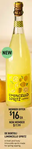 Dan Murphy's De bortoli limoncello spritz offer