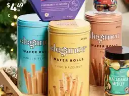 ALDI Elegance Wafer Rolls offer