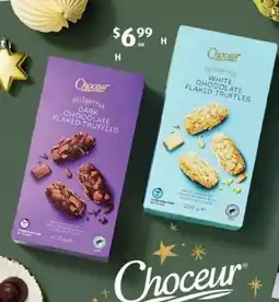 ALDI Choceur Delightful Chocolate Flaked Truffles offer
