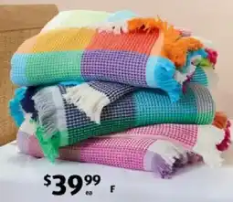 ALDI Cotton Waffle Blanket offer