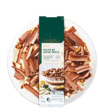 Woolworths Gold dulce leche triffle 1.1kg offer
