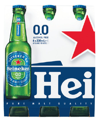 Woolworths Heineken zero bottles 6 x 330ml offer