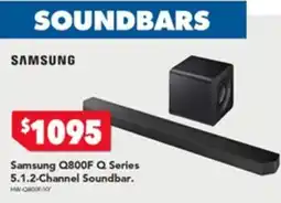 Harvey Norman Samsung q800f q series 5.1.2-channel soundbar offer