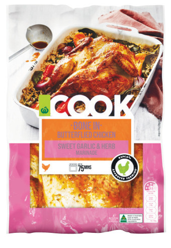 Woolworths Woolworths cook bone in butterflied chicken varieties with rspca approved chicken – from the meat dept offer