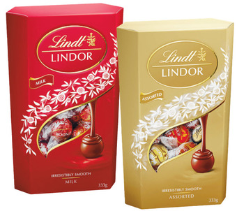Woolworths Lindt lindor cornet 327-333g offer