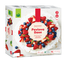 Woolworths Woolworths pavlova base serves 12 offer