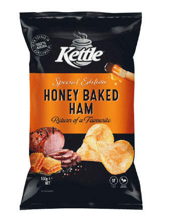 Woolworths Kettle honey baked ham 150g offer