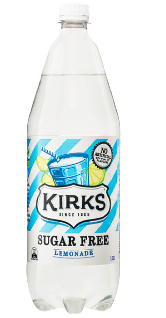 Woolworths Kirks soft drink 1.25 litre offer