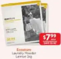 WHOLELIFE catalogue Ecostore Laundry Powder Lemon offer