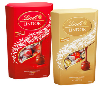 Woolworths Lindt lindor cornet 327-333g offer