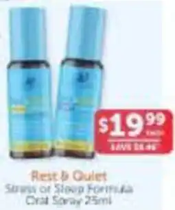 WHOLELIFE catalogue Rest&Quiet Stress Formula Spray offer