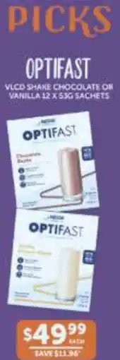 WHOLELIFE catalogue Optifast VLCD Shake offer