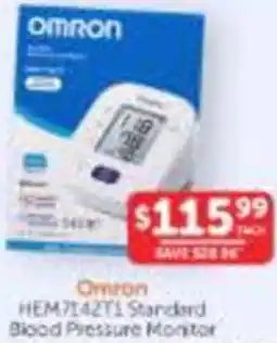 WHOLELIFE catalogue Omron Standard Blood Pressure Monitor offer