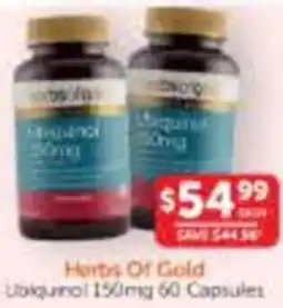 WHOLELIFE catalogue Herbs of Gold Ubiquinol offer