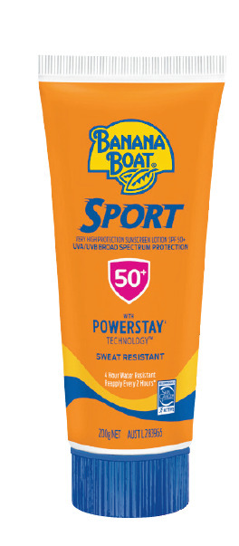 Woolworths Banana boat spf50+ sunscreen sport 200g offer