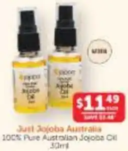 WHOLELIFE catalogue Just Jojoba Australia Pure Australian Jojoba Oil offer