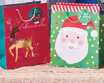 Woolworths Woolworths christmas assorted large gift bags offer