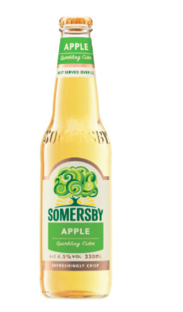 Woolworths Somersby apple cider bottles 24x330ml offer
