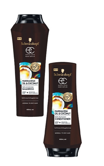Woolworths Schwarzkopf extra care shampoo or conditioner 400ml offer