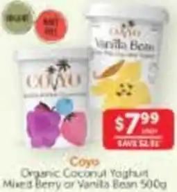 WHOLELIFE catalogue Coyo Natural Coconut Yoghurt offer