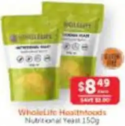 WHOLELIFE catalogue Wholelife Healthfoods Nutritional Yeast offer