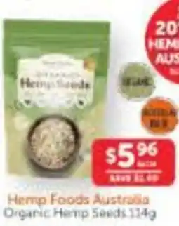 WHOLELIFE catalogue Hemp Foods Australia Organic Hemp Seeds offer