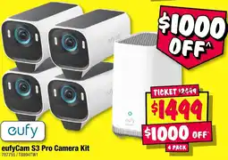 JB Hi-Fi eufyCam S3 Pro Camera Kit offer