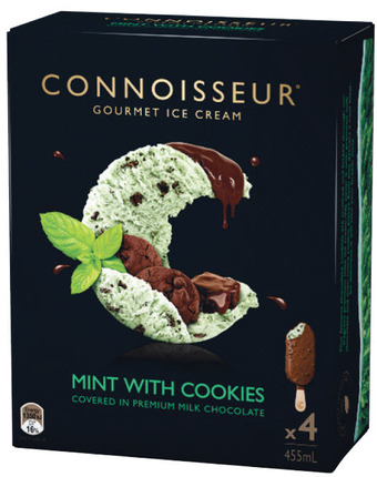 Woolworths Connoisseur ice cream sticks 360-455ml pk 4/6 – from the freezer offer