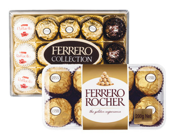 Woolworths Ferrero rocher 200g pk 16 or collection 172g pk 15 offer