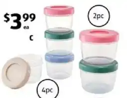 ALDI Assorted Children's Snacking Containers offer
