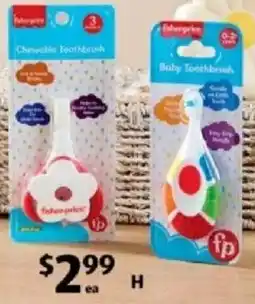 ALDI Fisher-Price Baby Toothbrush offer