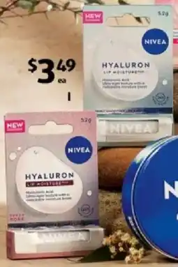 ALDI Nivea Hyaluron Lip Moisture Balm offer