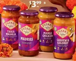 ALDI Patak's Simmer Sauces offer