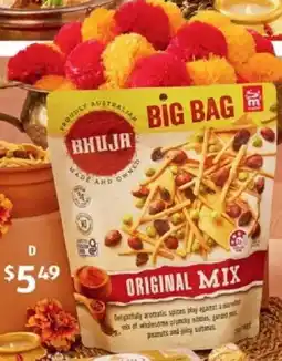 ALDI Bhuja Original Mix Big Bag offer