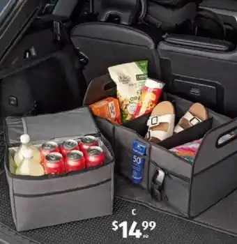 ALDI Trunk Organiser with Cooler offer